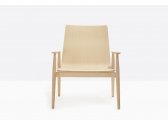 Лаунж-кресло деревянное PEDRALI Malmo ясень, фанера беленый ясень Фото 4