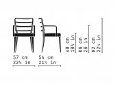 Кресло для ресторана VeryWood Wiener бук, ткань Фото 2