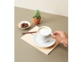 Кофейная пара для капучино Ancap Reale фарфор белый Фото 11