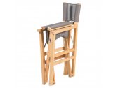 Кресло деревянное складное Fiam Director бук, текстилен Фото 4