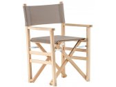 Кресло деревянное складное Fiam Director бук, текстилен Фото 1