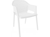 Кресло пластиковое Gaber Minush технополимер белый Фото 1