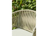 Кресло плетеное Scab Design Lisa Filo Nest сталь, роуп, ткань sunbrella зеленый шалфей, песочный, зеленый Фото 9