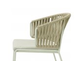 Кресло плетеное Scab Design Lisa Filo Nest сталь, роуп, ткань sunbrella зеленый шалфей, песочный, зеленый Фото 19
