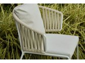 Кресло плетеное Scab Design Lisa Filo Nest сталь, роуп, ткань sunbrella зеленый шалфей, песочный, зеленый Фото 33