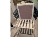 Кресло плетеное Scab Design Lisa Filo Nest сталь, роуп, ткань sunbrella лен, полуночный, лед Фото 11