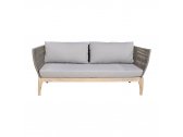 Комплект деревянной мебели Tagliamento River акация, роуп, олефин дымчатый белый, серый Фото 7