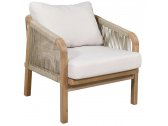 Комплект деревянной мебели Tagliamento Ravona KD акация, роуп, олефин натуральный, бежевый Фото 15