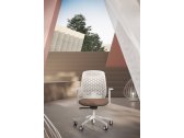 Кресло компьютерное Kastel Key Smart сталь, алюминий, полипропилен, стекловолокно, нейлон, полиуретан, ткань Фото 13