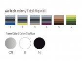 Стул пластиковый Gaber Colorfive NA металл, технополимер Фото 3