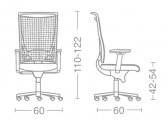 Кресло компьютерное Kastel Korium нейлон, полипропилен, полиуретан, сталь, полиэстер, ткань Фото 2