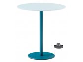 Подстолье металлическое PEDRALI Blume Table чугун, алюминий синий Фото 1
