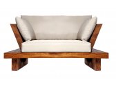 Кресло лаунж деревянное с подушками Giardino Di Legno Suar суар, акрил Фото 1