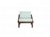Кресло лаунж деревянное с подушками Giardino Di Legno Ring тик, акрил Фото 6