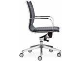 Кресло для руководителя Kastel Kruna Plus Linear алюминий, сталь, полиуретан, искусственная кожа Фото 1