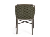 Кресло плетеное с подушкой Garden Relax Everly алюминий, роуп, олефин коричневый, зеленый, оливковый Фото 5