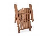 Лаунж-кресло деревянное складное Garden Relax Filadelfia акация натуральный Фото 5