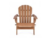Лаунж-кресло деревянное складное Garden Relax Filadelfia акация натуральный Фото 2