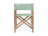 Кресло деревянное складное Garden Relax Noemi Director акация, полиэстер коричневый, зеленый шалфей Фото 4
