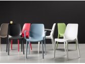 Комплект пластиковых стульев Scab Design Ginevra Set 2 стеклопластик лен Фото 4