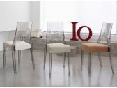 Комплект прозрачных стульев Scab Design Glenda Set 4 поликарбонат прозрачный Фото 10