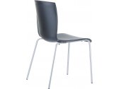 Комплект пластиковых стульев Siesta Contract Mio Set 2 сталь, полипропилен черный Фото 5