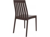 Комплект пластиковых стульев Siesta Contract Soho Set 4 стеклопластик коричневый Фото 6