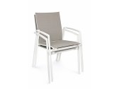 Кресло текстиленовое Garden Relax Cruise алюминий, текстилен белый Фото 5