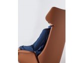 Кресло для руководителя Kastel Kriteria алюминий, дерево, полиуретан, искусственная кожа Фото 6