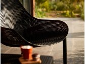 Лаунж-кресло пластиковое Siesta Contract Sky Lounge стеклопластик, полипропилен черный Фото 15