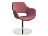 Кресло вращающееся c обивкой PAPATYA Opal-M Pro Soft сталь, поликарбонат, ткань Фото 1