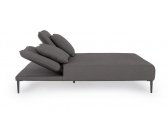 Двухместный лежак мягкий Garden Relax Viper алюминий, олефин антрацит, темно-серый Фото 4