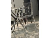 Комплект прозрачных стульев Scab Design Vanity Set 4 поликарбонат прозрачный Фото 9
