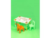 Стол детский Magis Little Flare поликарбонат, МДФ прозрачный, белый, оранжевый Фото 8