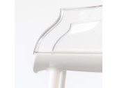 Кресло пластиковое Magis Cyborg поликарбонат белый, прозрачный Фото 7