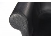Кресло дизайнерское с обивкой Magis Cyborg Lord поликарбонат, пенополиуретан, натуральная кожа черный Фото 12