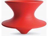 Кресло-юла пластиковое Magis Spun полиэтилен красный Фото 8