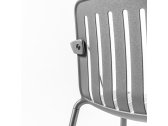 Кресло металлическое Magis Plato алюминий серый Фото 8