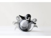 Неваляшка пластиковая Magis Pingy полиэтилен черный, белый Фото 7