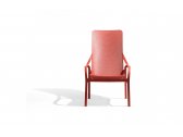 Лаунж-кресло пластиковое с подушкой Nardi Net Lounge стеклопластик, акрил коралловый, розовый Фото 17