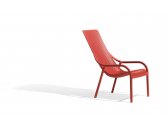 Лаунж-кресло пластиковое с подушкой Nardi Net Lounge стеклопластик, акрил коралловый, розовый Фото 20