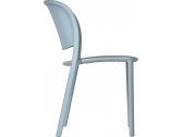 Стул пластиковый Ibiza Trena Chair стеклопластик серо-синий Фото 4
