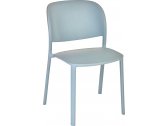 Стул пластиковый Ibiza Trena Chair стеклопластик серо-синий Фото 5