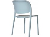 Стул пластиковый Ibiza Trena Chair стеклопластик серо-синий Фото 7
