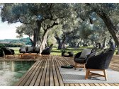 Кресло плетеное с подушками Garden Relax Coachella тик, роуп, олефин натуральный, антрацит Фото 13