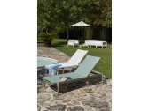 Лежак металлический Ibiza Lago алюминий, стеклопластик, текстилен тортора, оливковый Фото 6
