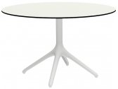 Стол обеденный ламинированный Mowee Uni Table XL 73 алюминий, HPL белый Фото 5
