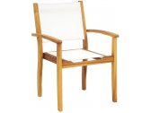 Кресло деревянное Tagliamento Halikarnas Textilene ироко, текстилен Фото 1