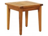 Столик деревянный кофейный Tagliamento Side Table ироко Фото 1