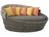 Лаунж-диван плетеный Tagliamento Relax алюминий, роуп, ткань Фото 1